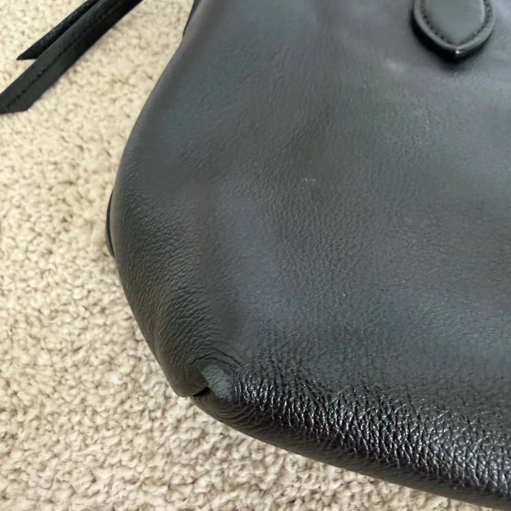 Prada Milano Black Leather Satchel